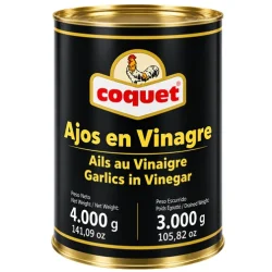 AJOS EN VINAGRE COQUET LATA 5KG