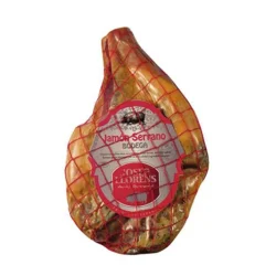 JAMÓN SERRANO BODEGA DESHUESADO JOSEP LLORENS PZA 4,5KG APROX