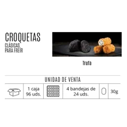 CROQUETAS CL TRUFA FS 24 UN COCINA DE SENEN 720 GR