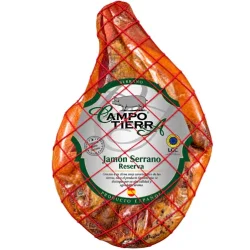 JAMÓN SERRANO RESERVA DESHUESADO CAMPO TIERRA PZA 5,7KG APROX