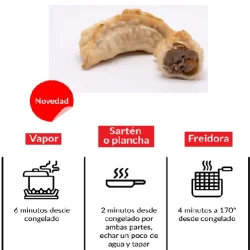 MINI GYOZA DE CERDO IBÉRICO WAN RUN BOLSA 100 UND