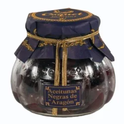 ACEITUNA NEGRA DE "ARAGÓN"COQUET GOURMET 150 GR