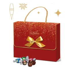 LA SUISSA BORSA NATALE PRALINE SOSP ASS 500G CRT 8PZ