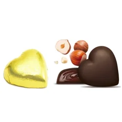 LA SUISSA CUORI GIANDUIA GIALLI 1KG CRT 8PZ