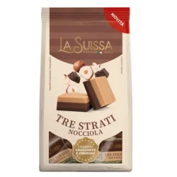 LA SUISSA PRALINA CREMINO TRE STRATI NOCCIOLA 150G CRT 12PZ