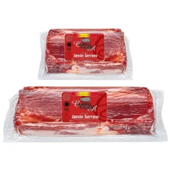 JAMÓN SERRANO BODEGA BLOQUE PULIDO CAMPO TIERRA  PZA 4,5KG APROX
