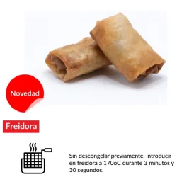 ROLLITO CRUJIENTE DE WAGYU 20 GR WAN RUN BOLSA 50 UND