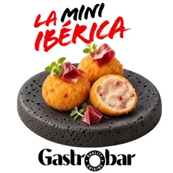 CROQUETA MINI IBERICA 20G, BOLSA 360G AF