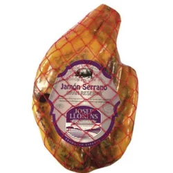 JAMÓN SERRANO GRAN RESERVA DESHUESADO JOSEP LLORENS PZA 4,5KG APROX